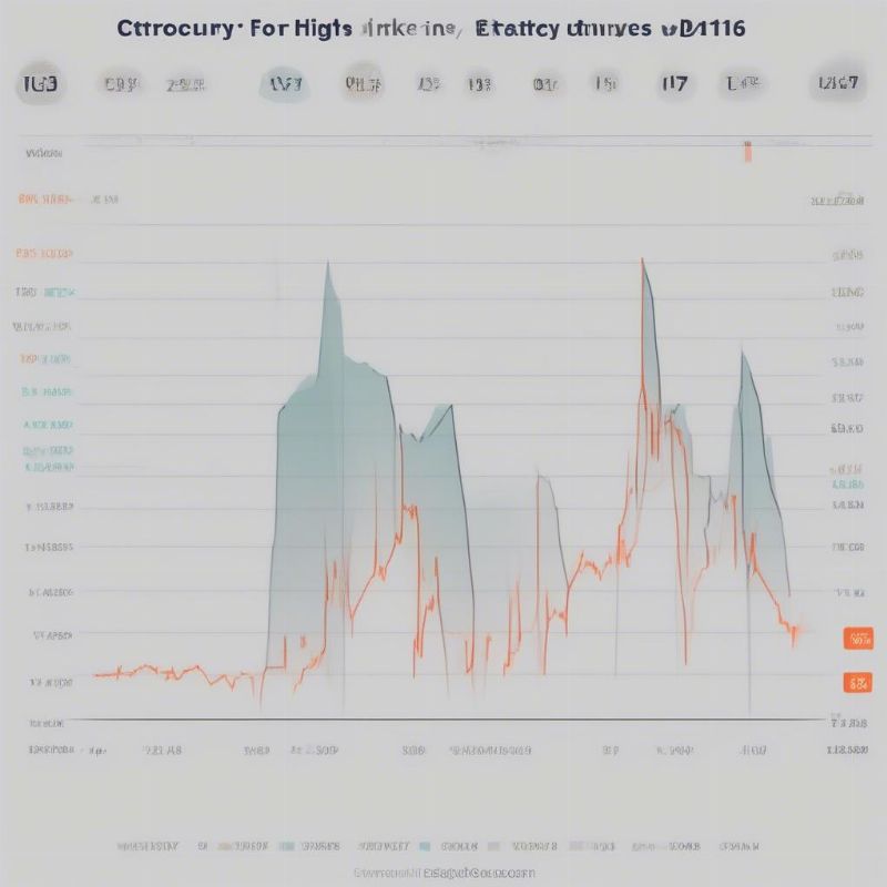 Minh họa thị trường downtrend trong tiền ảo