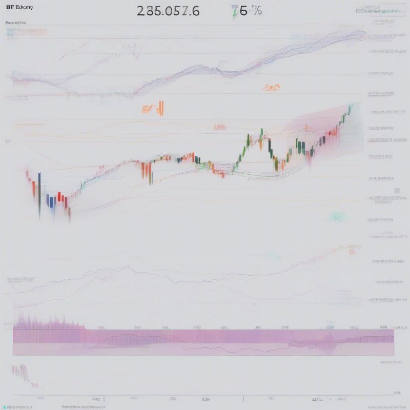 Biểu đồ giá Bitcoin thể hiện sự biến động trong thị trường tài chính