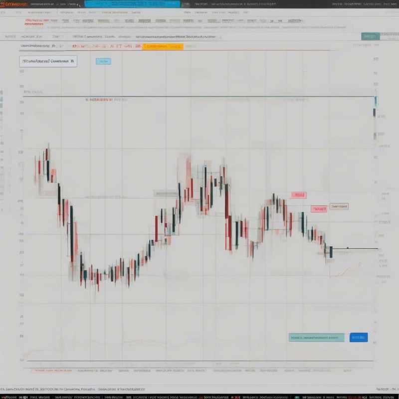 Dụng cụ Fibonacci retracement dùng cho điều chỉnh thị trường tài chính, đặc biệt là xu hướng tiền ảo