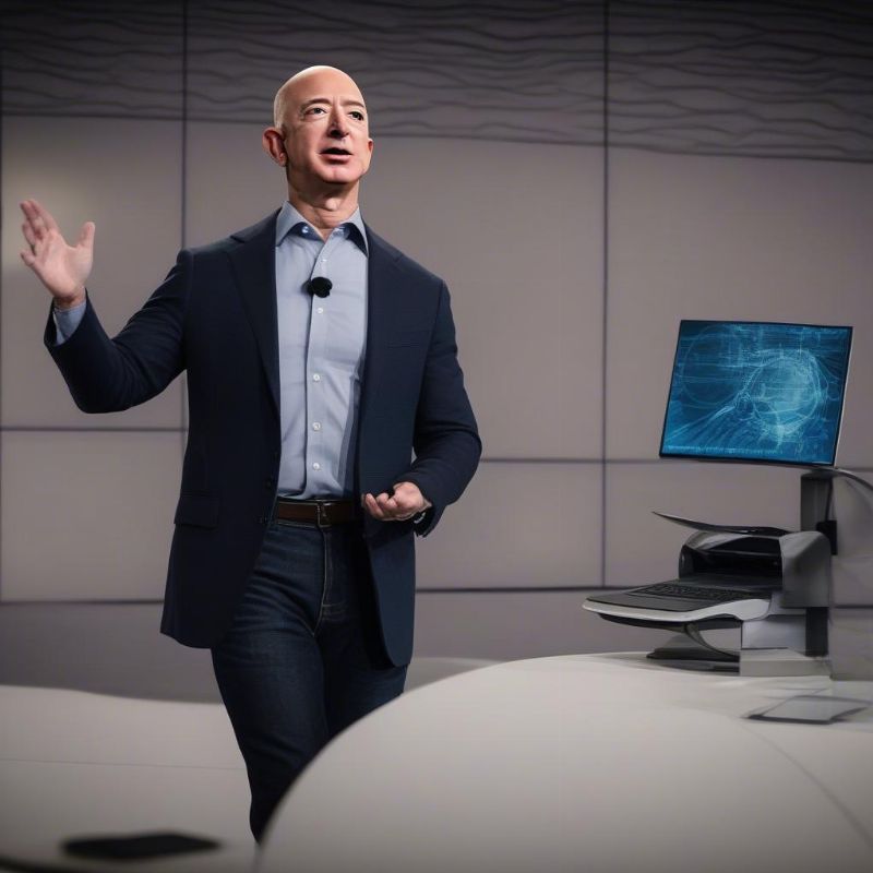 Jeff Bezos là một trong những người có tầm nhìn xa về tương lai công nghệ và đổi mới.