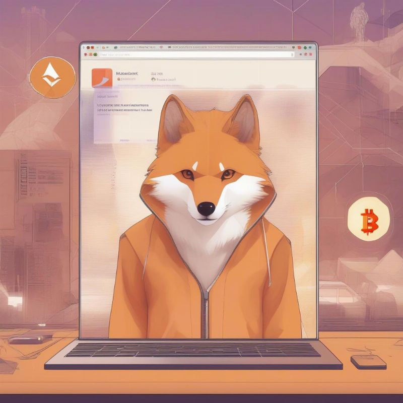 Hình ảnh về giao diện ví MetaMask trên Chrome