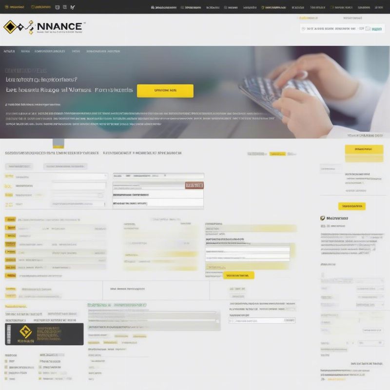 Website giả mạo có giao diện giống với nền tảng tiền ảo Binance, dụ người dùng nhập mật khẩu và khóa bảo mật