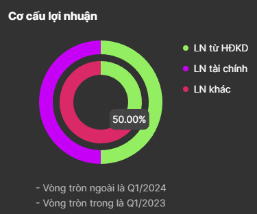 Cơ cấu lợi nhuận HDC