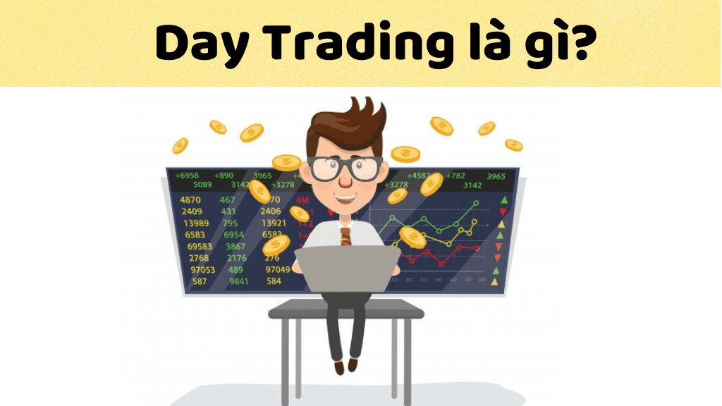 Illustration of Day Trading Concept