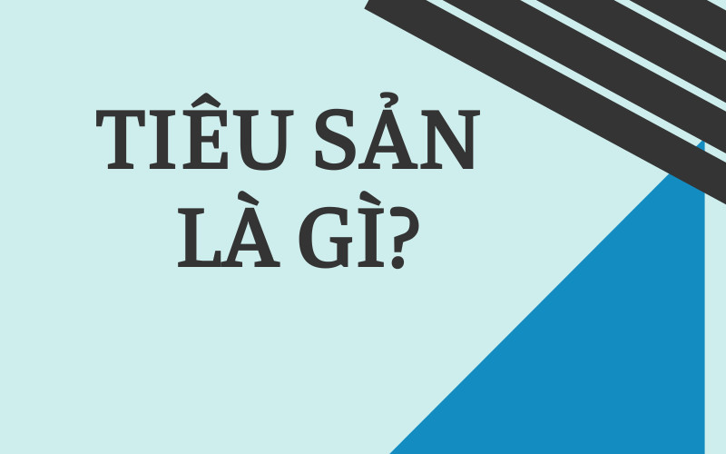 Tiêu sản là gì?