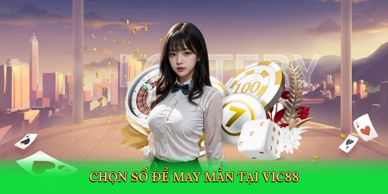 Chọn số đề may mắn tại Vic88